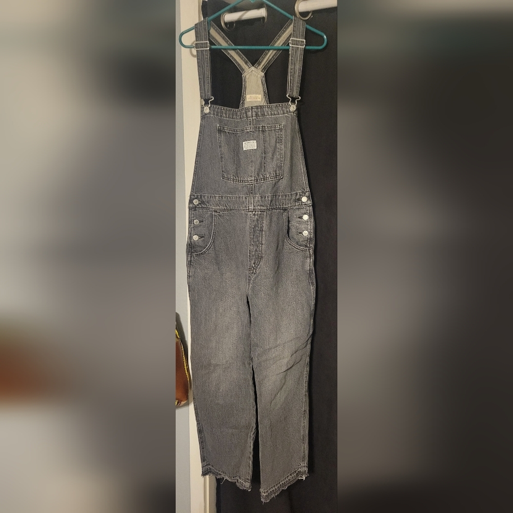 Levi's Vintage Black Overalls